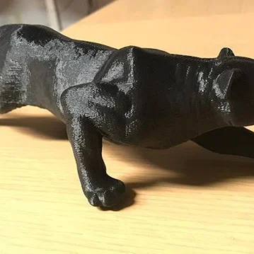Mô hình con báo Jaguar mạnh mẽ cho in 3D trang trí