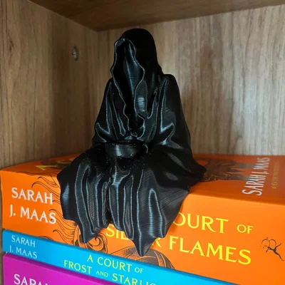 Mô hình 3D Suriel đang thưởng trà trang trí kệ sách độc đáo