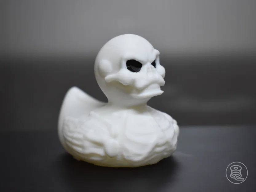 Mô hình 3D chú vịt xương Halloween (Skeleton Duck) độc đáo - Image 1