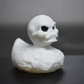 Mô hình 3D chú vịt xương Halloween (Skeleton Duck) độc đáo - Thumbnail 1