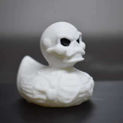 Mô hình 3D chú vịt xương Halloween (Skeleton Duck) độc đáo
