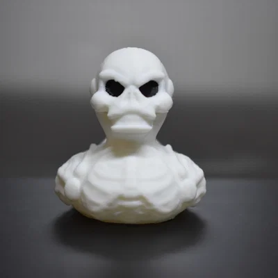 Mô hình 3D chú vịt xương Halloween (Skeleton Duck) độc đáo