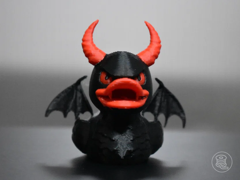 Mô hình 3D Demon Duck - Chú Vịt Quỷ độc lạ cho Halloween - Image 2