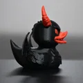 Mô hình 3D Demon Duck - Chú Vịt Quỷ độc lạ cho Halloween - Thumbnail 3