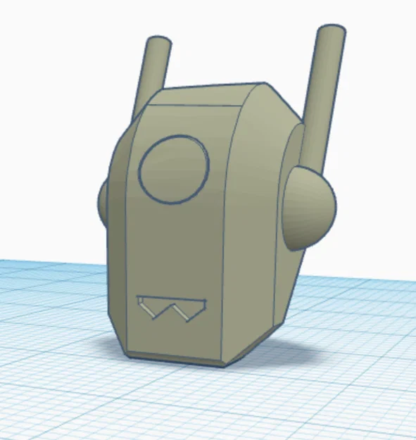 Đầu robot Psyclops độc đáo - Phụ kiện tùy chỉnh cho Dummy 13 - Image 1