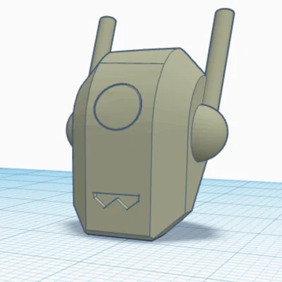 Đầu robot Psyclops độc đáo - Phụ kiện tùy chỉnh cho Dummy 13