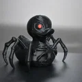 Mô hình vịt nhện Halloween (Halloween Spider Duck) in 3D cực chất - Thumbnail 1