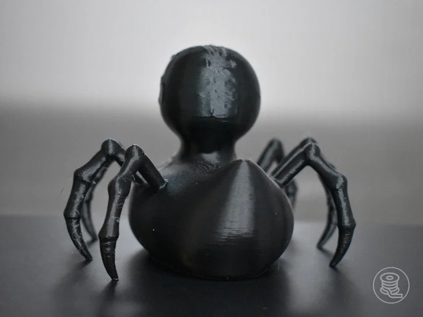 Mô hình vịt nhện Halloween (Halloween Spider Duck) in 3D cực chất - Image 2