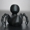 Mô hình vịt nhện Halloween (Halloween Spider Duck) in 3D cực chất - Thumbnail 2