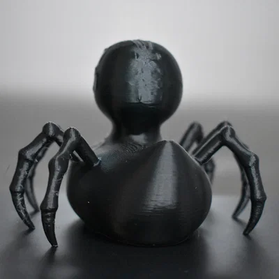 Mô hình vịt nhện Halloween (Halloween Spider Duck) in 3D cực chất