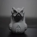 Mô hình 3D chú vịt Gargoyle (Gargoyle Duck) - Đồ trang trí Halloween - Thumbnail 4