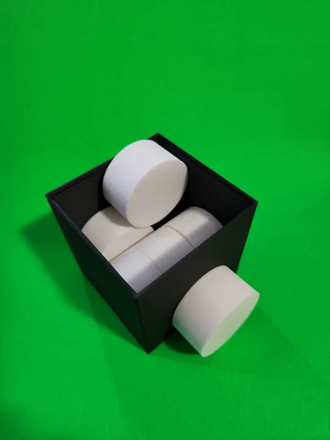 Puzzle 6 Đĩa Trong Hộp (6 Discs in a Box Puzzle) - Image 1