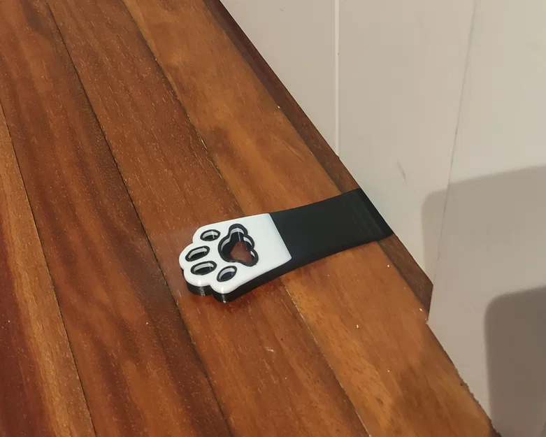 Cục chặn cửa hình chân mèo (Cat Paw Door Stopper) trang trí nhà cửa - Image 1