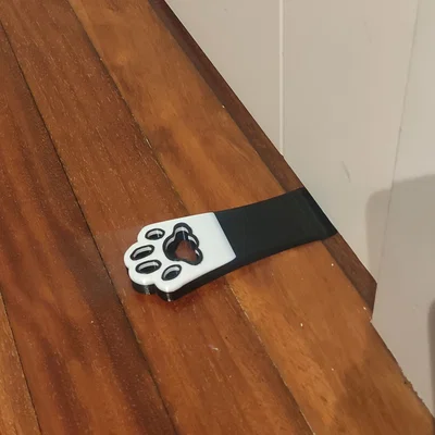 Cục chặn cửa hình chân mèo (Cat Paw Door Stopper) trang trí nhà cửa