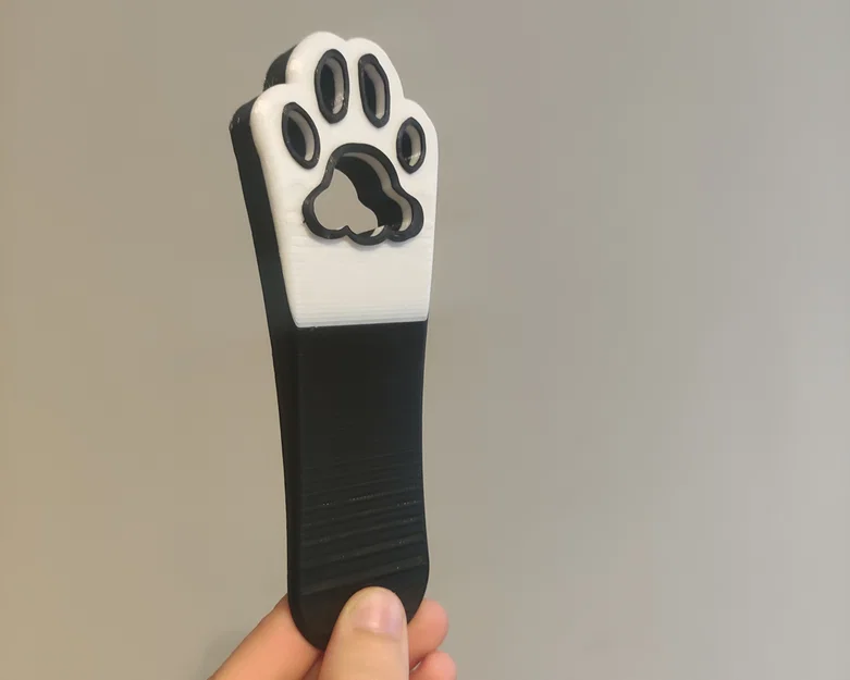 Cục chặn cửa hình chân mèo (Cat Paw Door Stopper) trang trí nhà cửa - Image 3