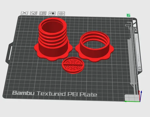 Giá giữ hạt hút ẩm cho cuộn Sunlu kiểu mới & original (Dessicant Spool Holder) - Image 3