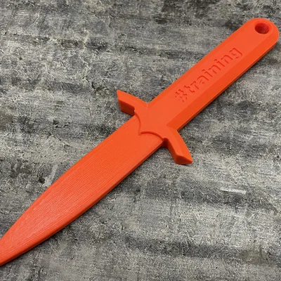 Trainingsdolch / Training dagger (dao tập luyện)