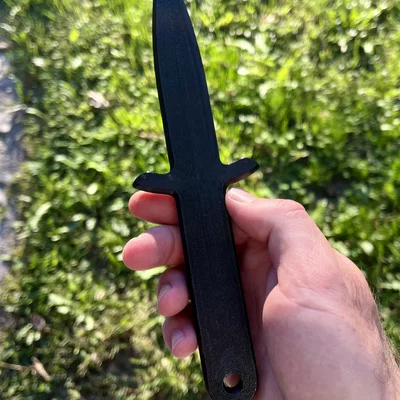 Mô hình dao găm tập luyện an toàn cho võ thuật (Training Dummy Knife)