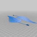 Phụ kiện trang trí đèn trần hình lá dương xỉ 3D - Thumbnail 8