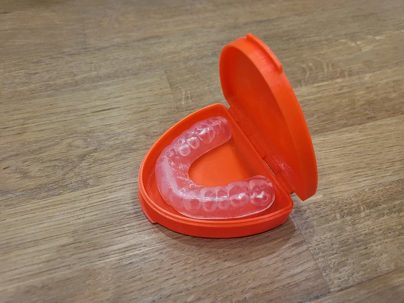 Hộp đựng bảo vệ hàm (Mouthguard Case) thiết kế nhỏ gọn in 3D - Image 1