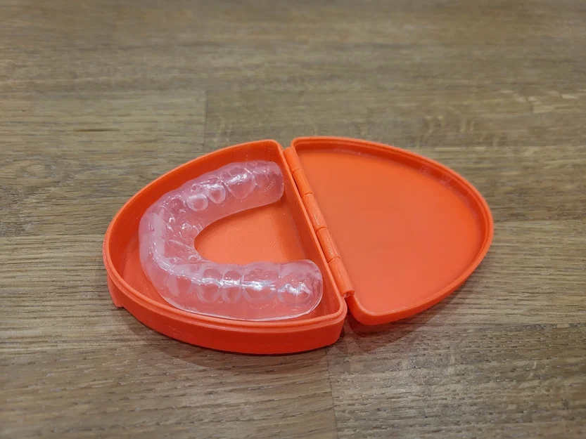 Hộp đựng bảo vệ hàm (Mouthguard Case) thiết kế nhỏ gọn in 3D - Image 3