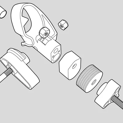 Mod Golf Pro Quest 2 – Giá gắn controller Quest 2 lên gậy golf VR