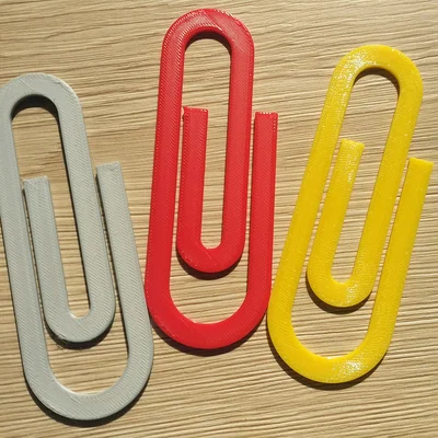 Kẹp giấy cỡ lớn (Maxi paper clip) - Giải pháp in 3D tiện lợi