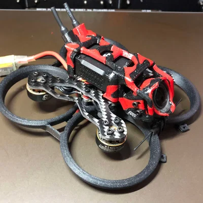 CADRE PP-2.0P – Frame drone 2 inch in Nanovia TPU70D + carbon 2mm