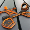 CADRE PP-2.0P – Frame drone 2 inch in Nanovia TPU70D + carbon 2mm - Thumbnail 5