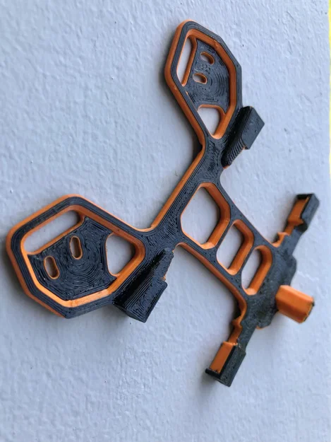 CADRE PP-2.0P – Frame drone 2 inch in Nanovia TPU70D + carbon 2mm - Image 9