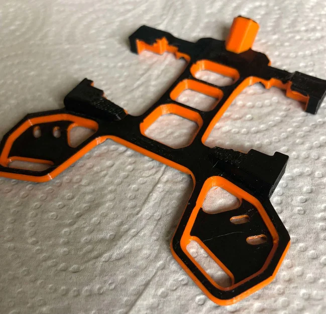 CADRE PP-2.0P – Frame drone 2 inch in Nanovia TPU70D + carbon 2mm - Image 10