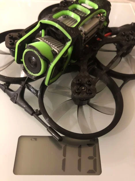 CADRE PP-2.0P – Frame drone 2 inch in Nanovia TPU70D + carbon 2mm - Image 11