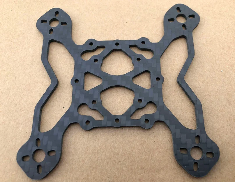 CADRE PP-2.0P – Frame drone 2 inch in Nanovia TPU70D + carbon 2mm - Image 14