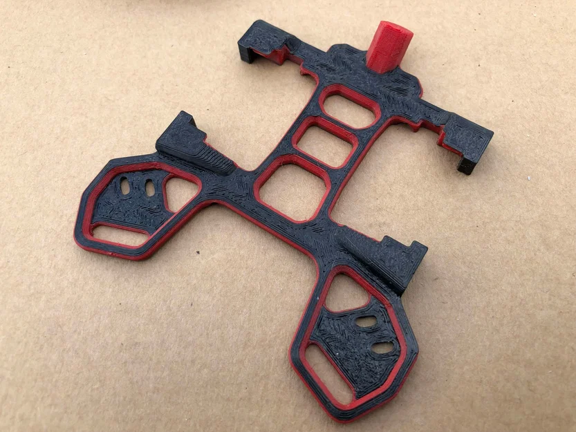 CADRE PP-2.0P – Frame drone 2 inch in Nanovia TPU70D + carbon 2mm - Image 15