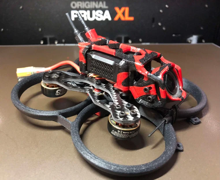 CADRE PP-2.0P – Frame drone 2 inch in Nanovia TPU70D + carbon 2mm - Image 16