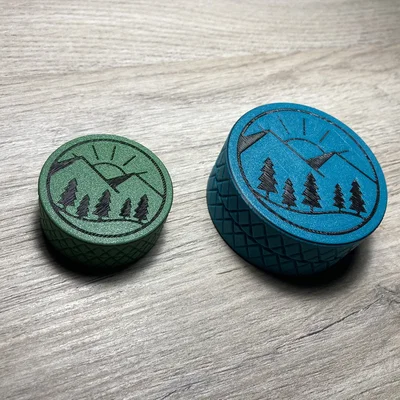 Hộp đựng đồ đa năng họa tiết núi rừng in 3D tiện dụng