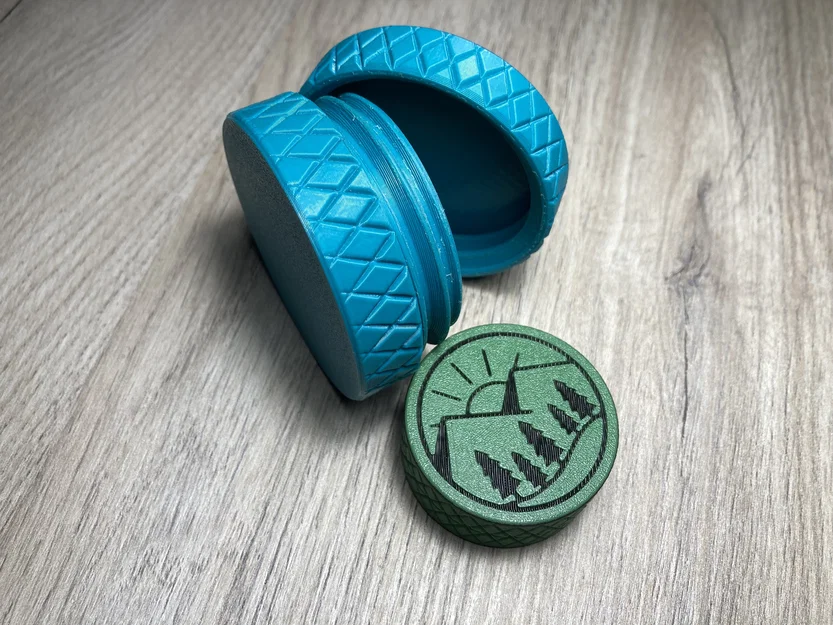 Hộp đựng đồ đa năng họa tiết núi rừng in 3D tiện dụng - Image 3