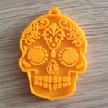 Móc khóa đầu lâu Halloween độc đáo - Mẫu in 3D trang trí tinh xảo - Thumbnail 1