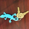 Móc khóa hình thằn lằn (Gecko keychain) in 3D xinh xắn - Thumbnail 2