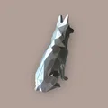 Low Poly - German Shepherd (Chó Béc-giê Đức) - Thumbnail 5