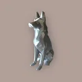 Low Poly - German Shepherd (Chó Béc-giê Đức) - Thumbnail 6