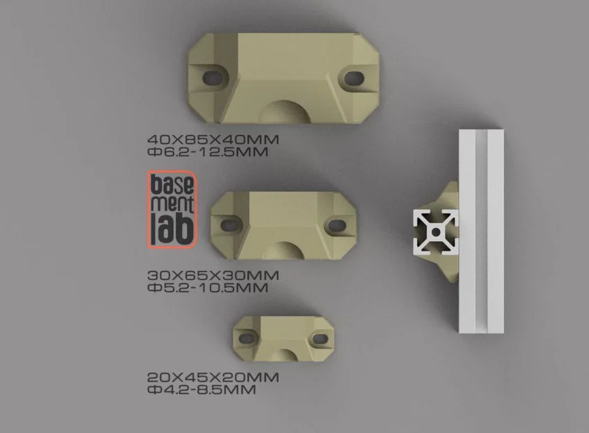 Bộ khớp nối góc 90 độ cho thanh nhôm 2020/3030/4040 in 3D - Image 4