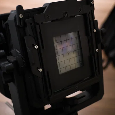 4x5 Graflok compatible Groundglass Holder (tương thích Vega 4x5)