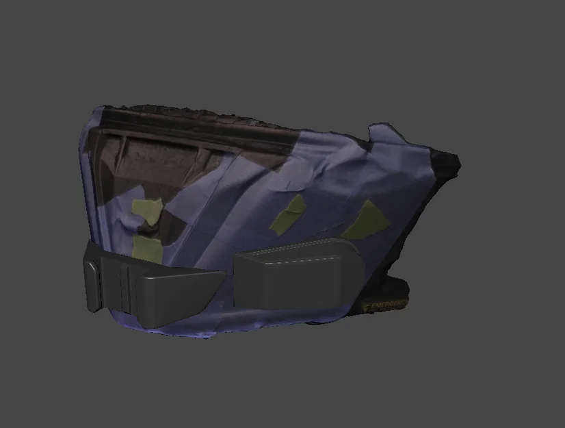 Ngàm gắn GoPro cho Shoei RF-SR (Shoei RF-SR Gopro Mount) - Image 3