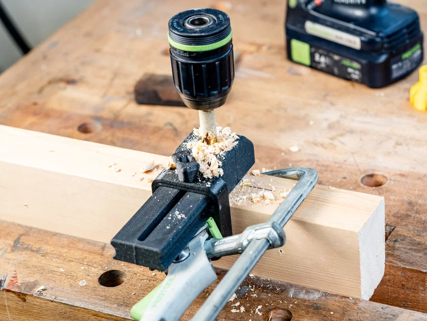 Jig dẫn khoan điều chỉnh được, có stop và core thay thế - Image 2