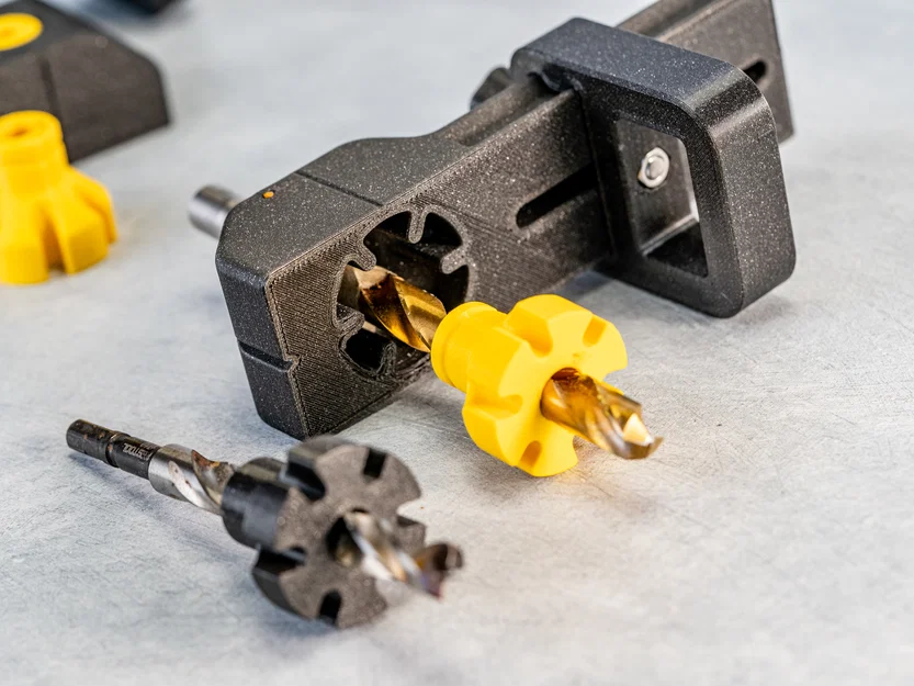 Jig dẫn khoan điều chỉnh được, có stop và core thay thế - Image 4