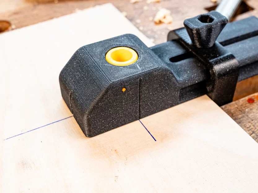 Jig dẫn khoan điều chỉnh được, có stop và core thay thế - Image 7