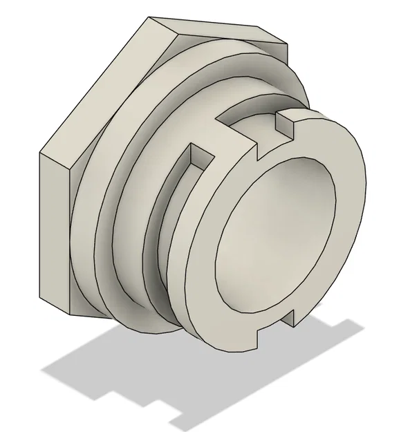Nút chặn lỗ gắn cuộn nhựa cho máy in 3D Creality K1, K1C, K1 Max - Image 1