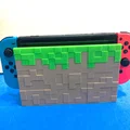 Đế dựng Nintendo Switch Minecraft - Thiết kế khối đất độc đáo - Thumbnail 1