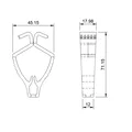 Kẹp giữ găng tay 3D (Glove Clip) - Phụ kiện bảo hộ gọn gàng, bền bỉ - Thumbnail 3